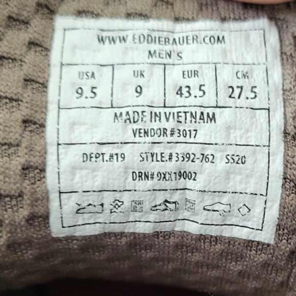 Eddie Bauer Men's Lukla Pro Waterproof Lightweight Hiking Shoes Size 9.5 - Picture 8 of 10